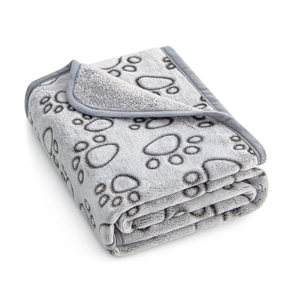 Couverture douce pour animaux de compagnie en polaire