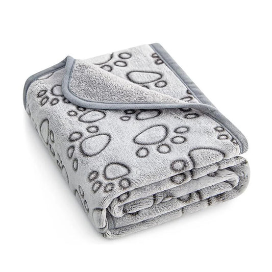 Couverture douce pour animaux de compagnie en polaire