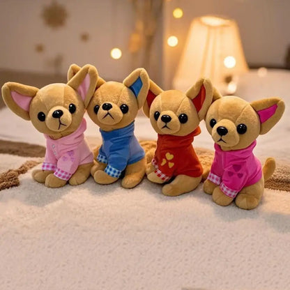Brinquedos de boneca de pelúcia chihuahua