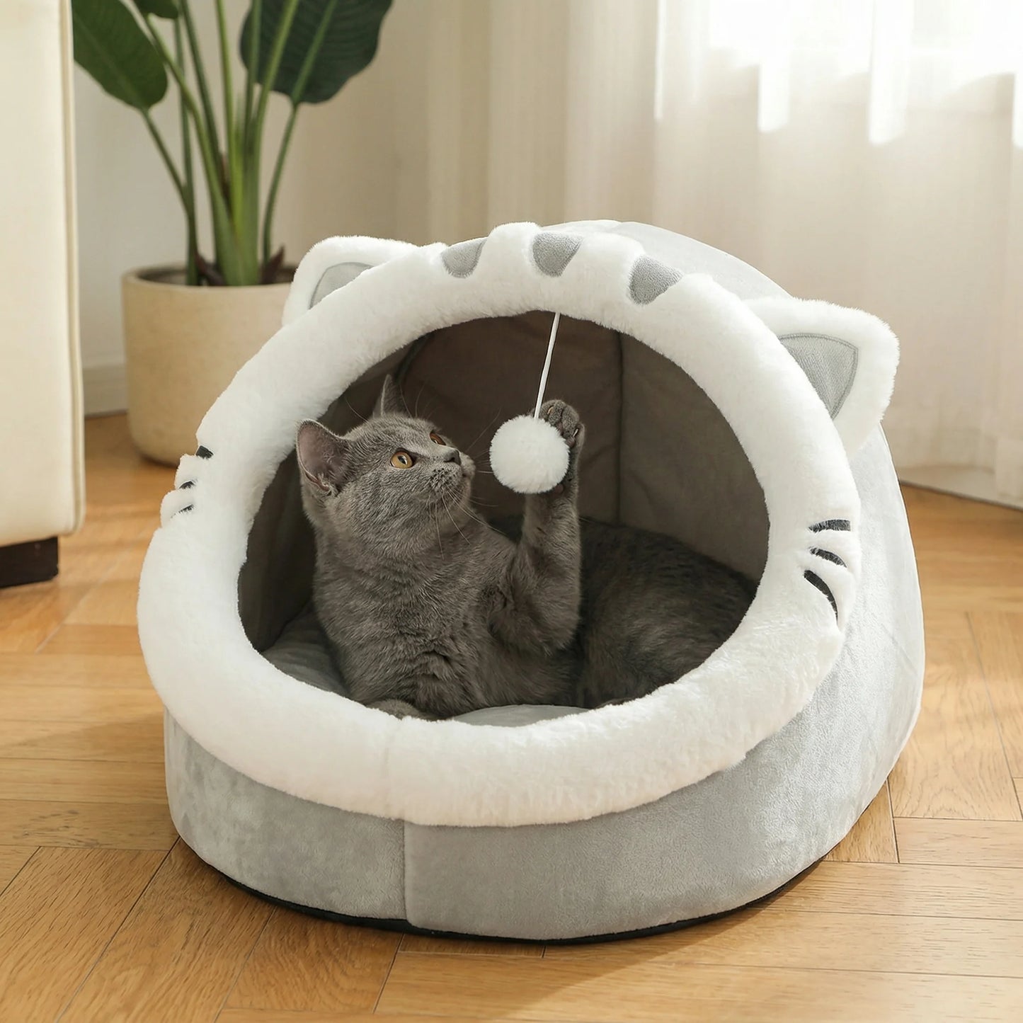 Bed Cat House Warm Tent