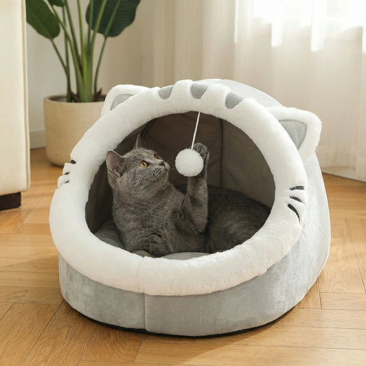 Bed Cat House Warm Tent