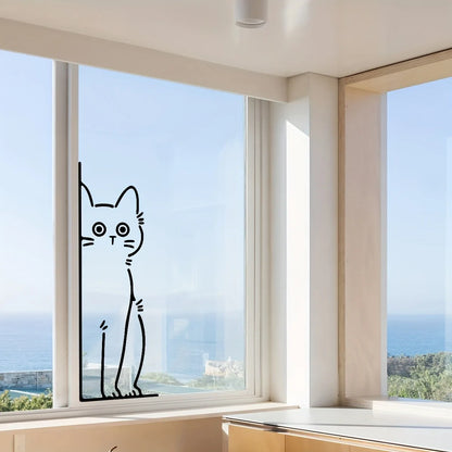 Cat Art Vinyl Wall Decor