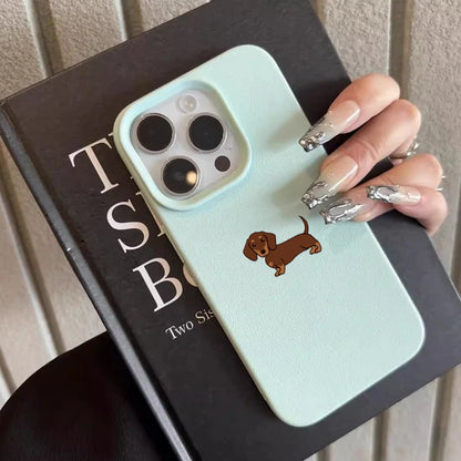 เคสโทรศัพท์สุนัขดัชชุนสไตล์มินิมอล