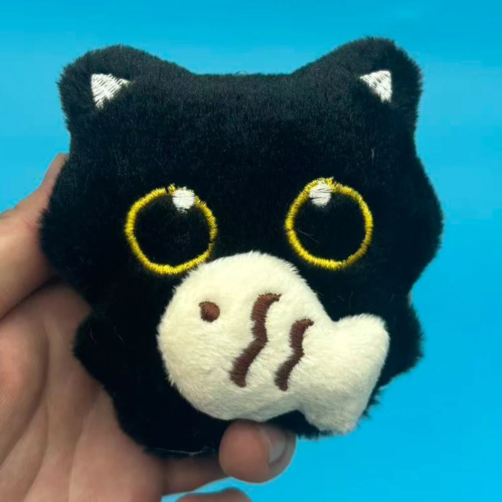 Pendentif chat noir mignon