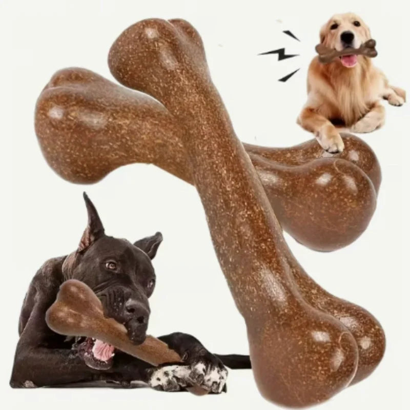 Durable Bone-Shaped Dog Chew Toy