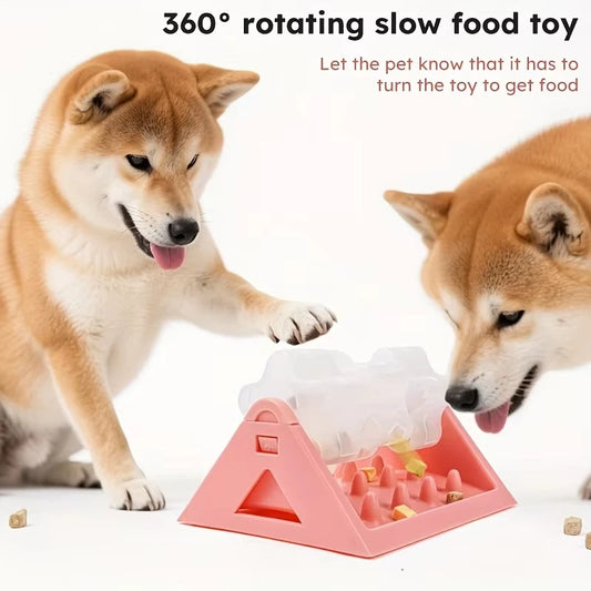 Interactive Dog Puzzle Feeder