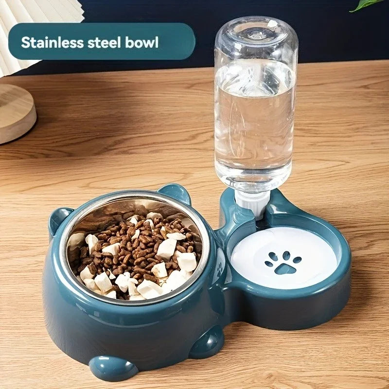 Comedouro para animais de estimação premium e dispensador de água