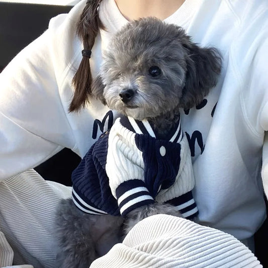 Warm Dog Sweater Jacket