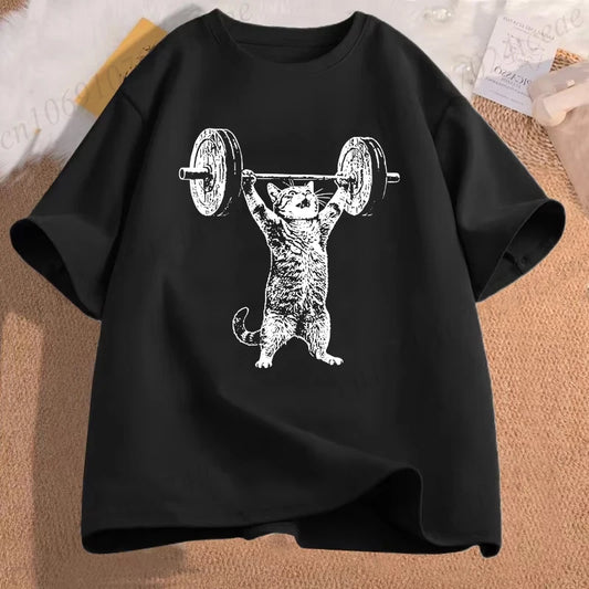 Gym Cat Humor Shirt
