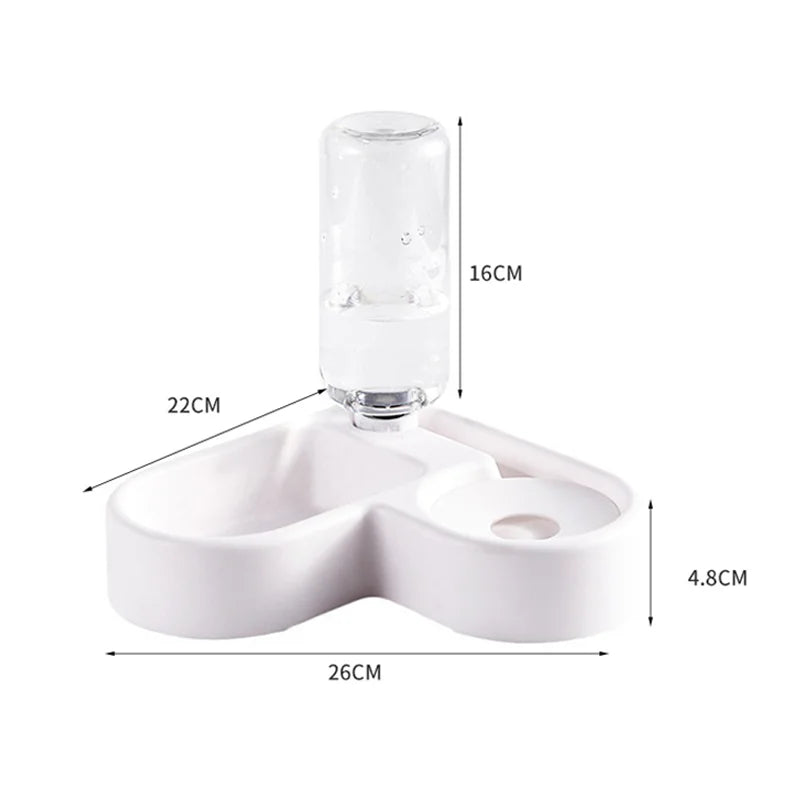 Automatic Pet Drinking & Feeding Bowl