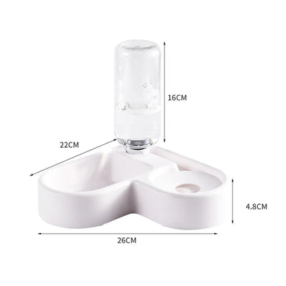 Automatic Pet Drinking & Feeding Bowl