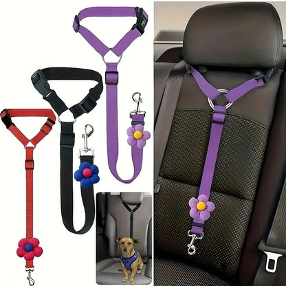 Dog Car Seat Belt Tether