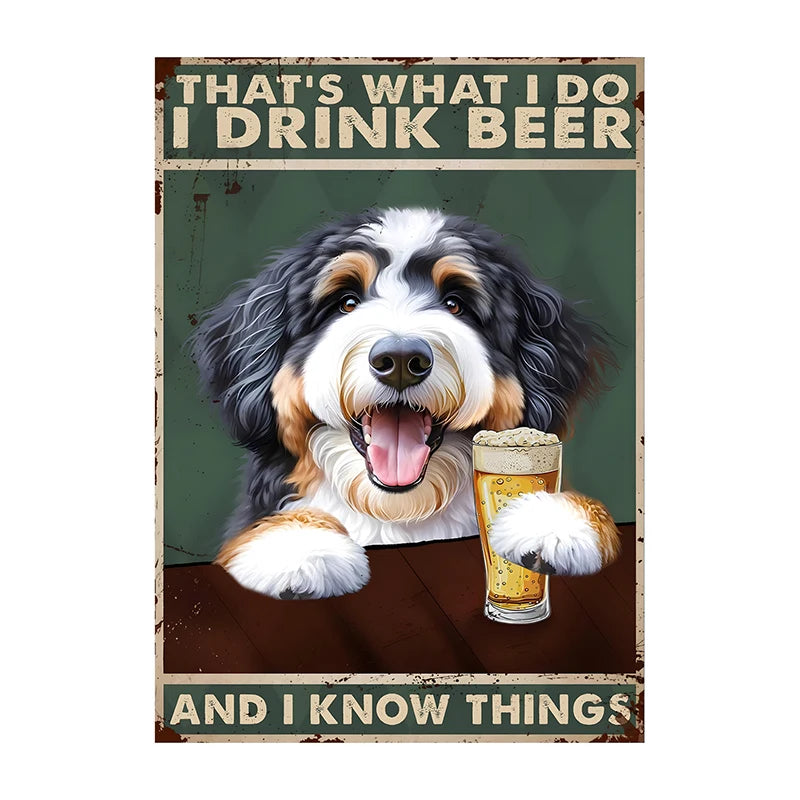 C'est ce que je fais, je bois de la bière Poster