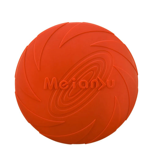 Soft Rubber Flying Disc Dog Toy