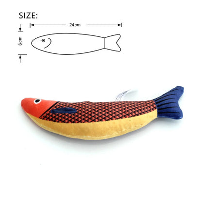 Pillowfish Interactive Sounding Cat Toy