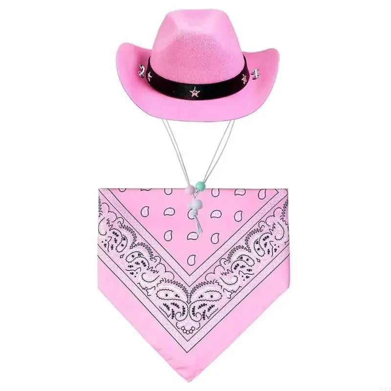 Conjunto de cowboy de estimação do Velho Oeste