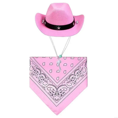 Conjunto de cowboy de estimação do Velho Oeste