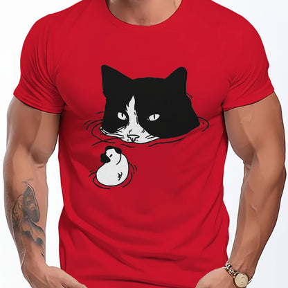 Cat in the Bath Shirt