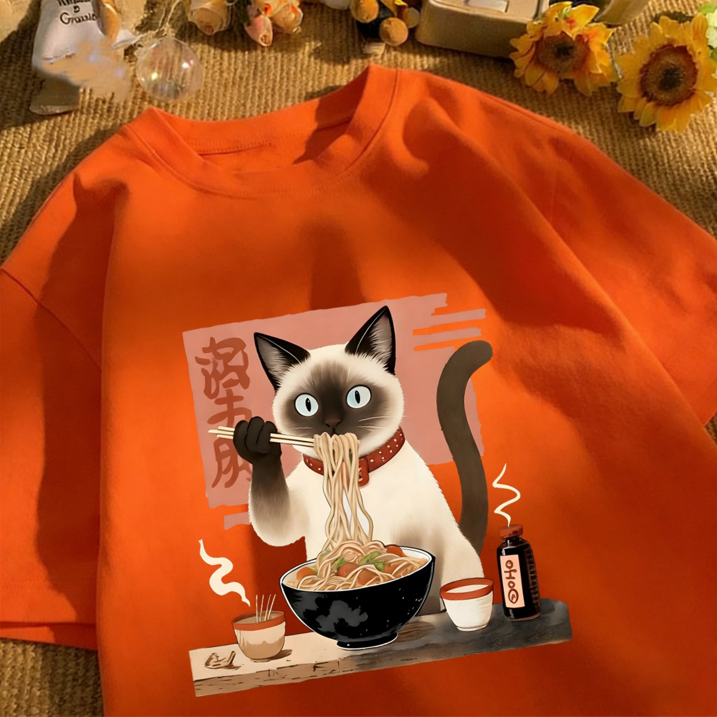 Siamese Eat Ramen Shirt