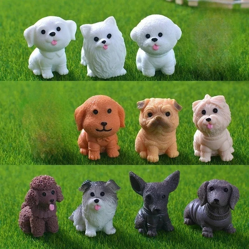 Miniatur-Hundefiguren