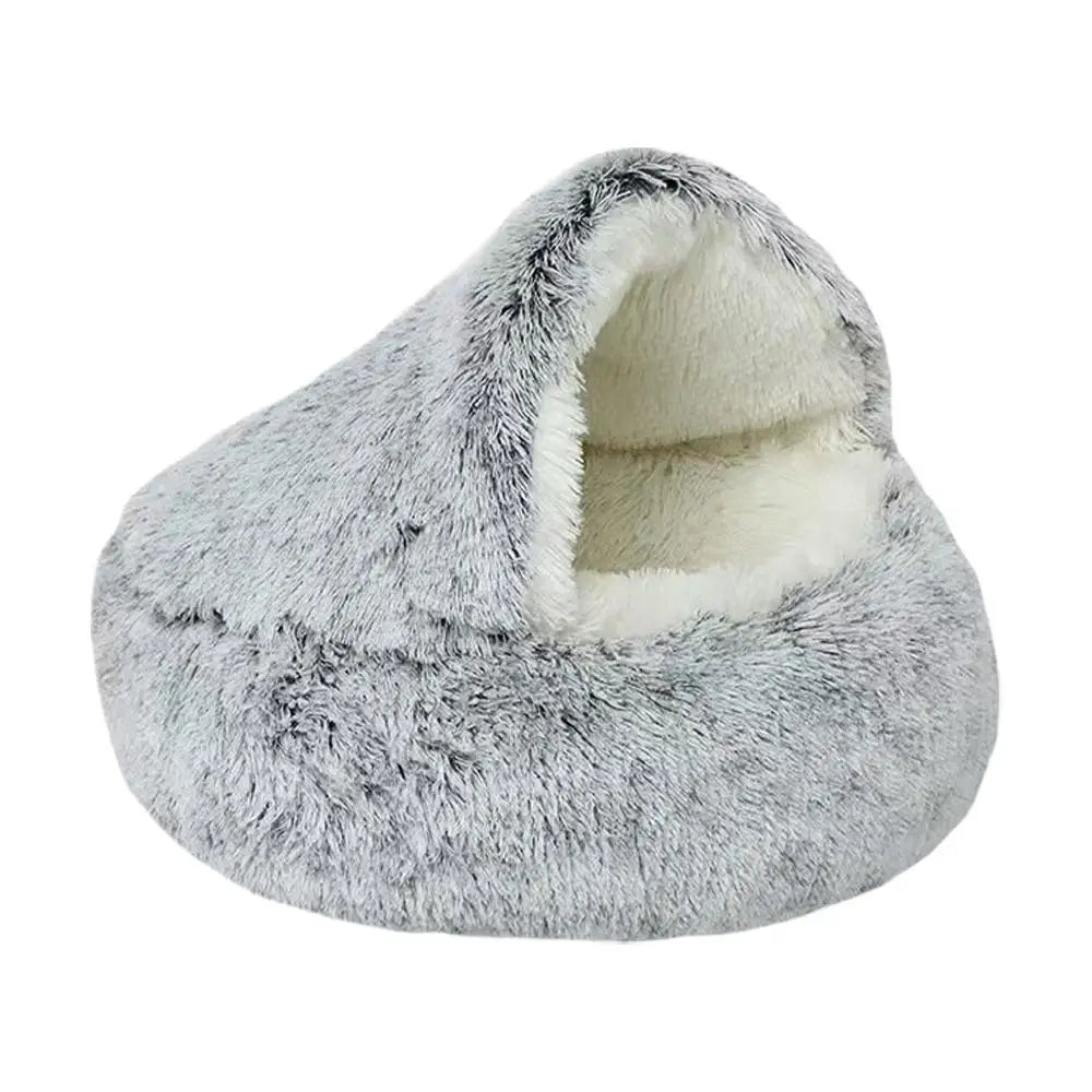2 in 1 Soft Plush Pet Bed