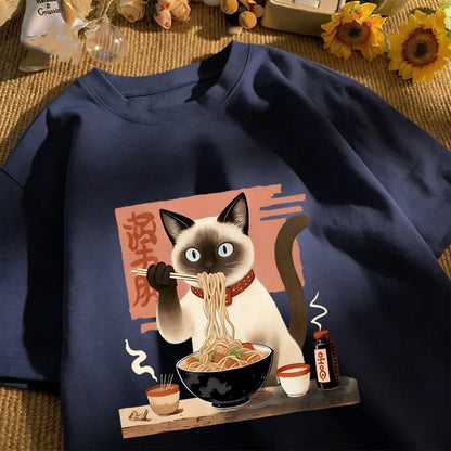 Siamese Eat Ramen Shirt