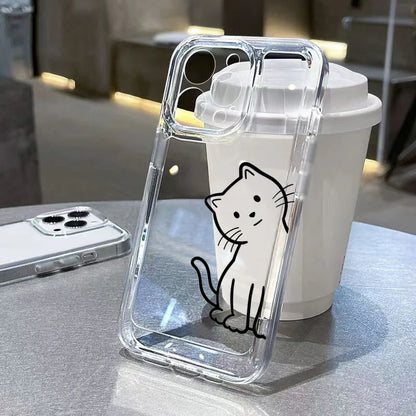 Cat Soft Clear iPhone Case
