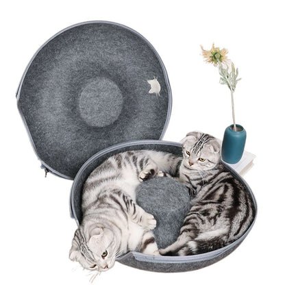 Tunnel Donut Cat Bed