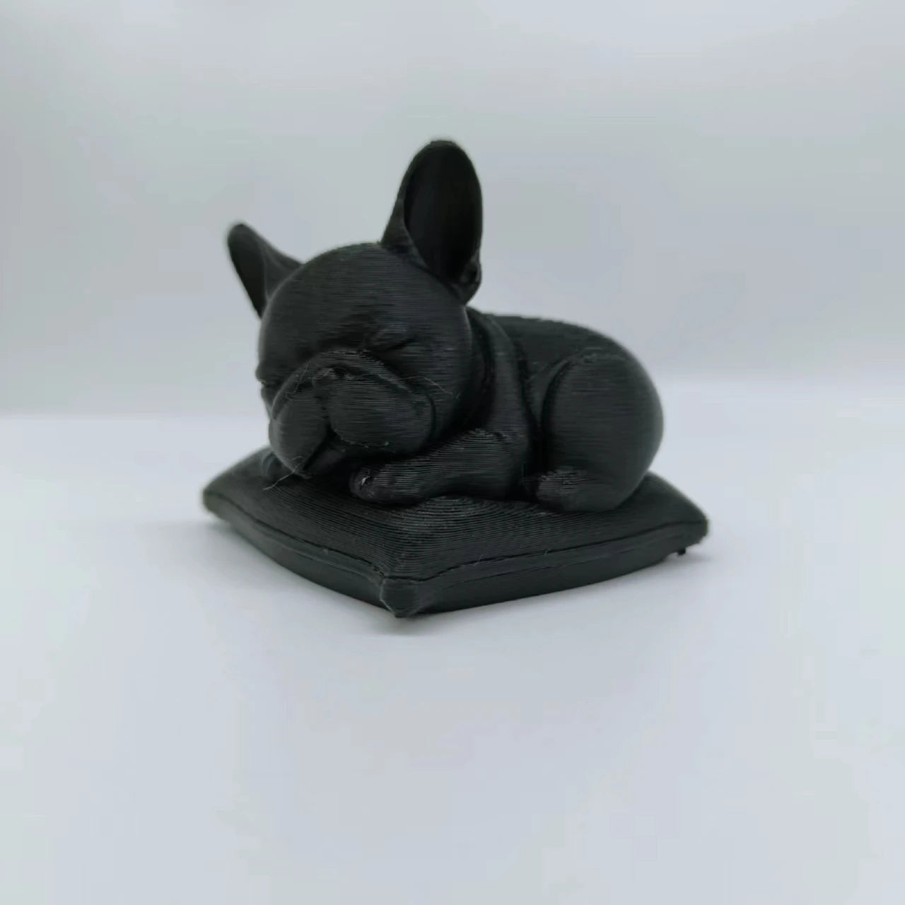 Sleeping French Bulldog Sculpture
