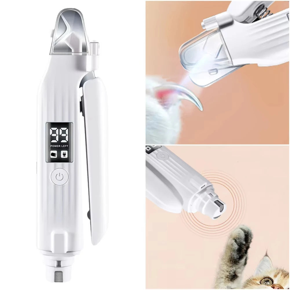 Trim Sense Pro Electric Pet Nail Grinder