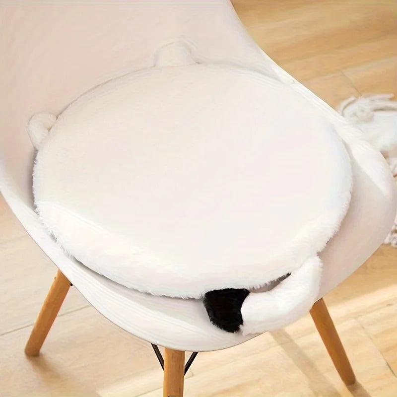 Coussin assis pour chat de dessin animé