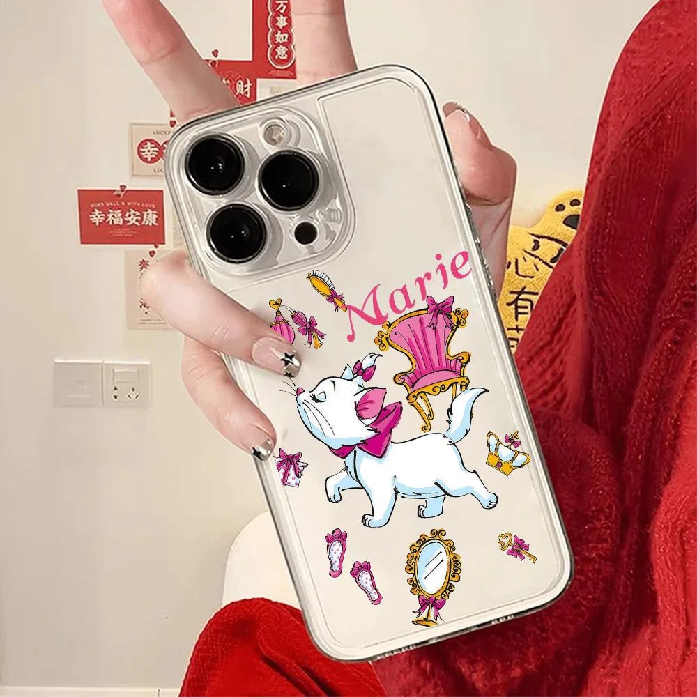 2. Simpatica custodia per iPhone Marie Cat
