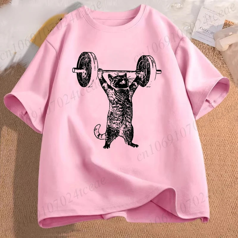 Gym Cat Humor Shirt