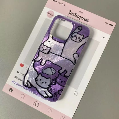 Fish Cat iPhone Case