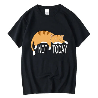 Nicht heute“ Lustiges Katzenshirt