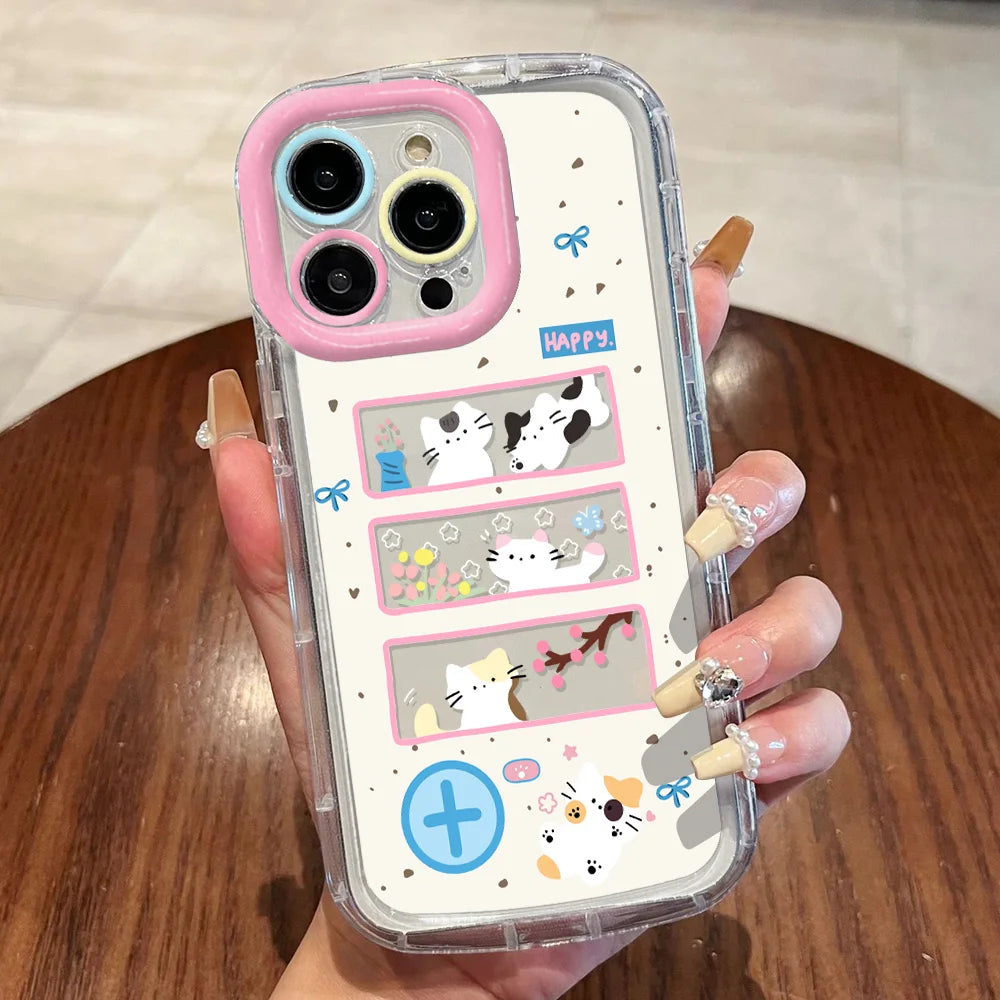 Colorful Cat iPhone Case