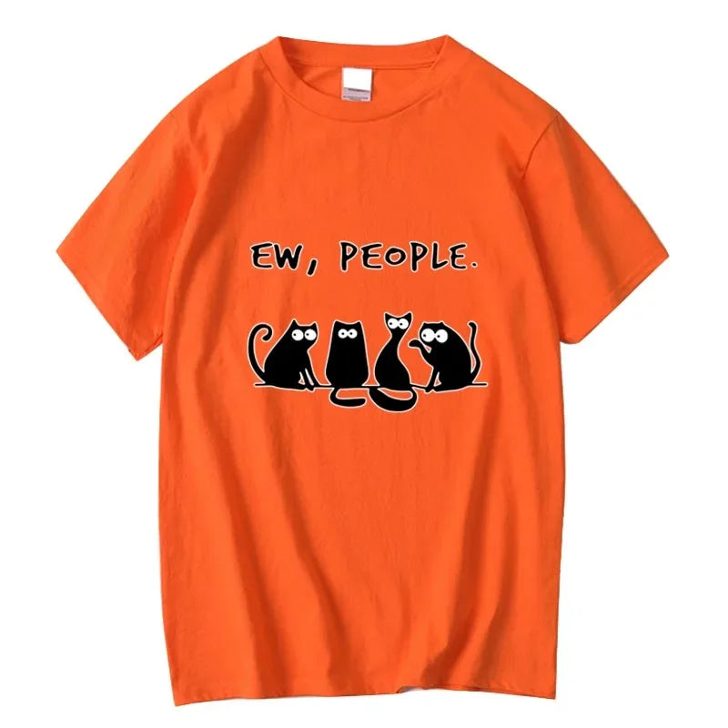 Ew People Funny Cat Shirt
