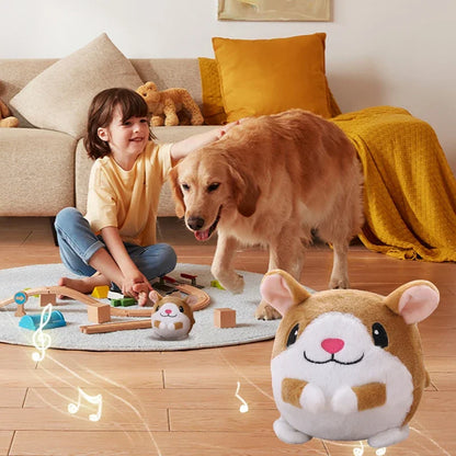 Giocattolo per cani di peluche cigolante