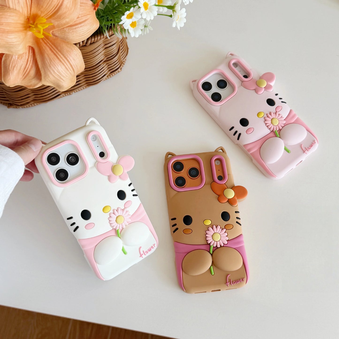 Hello Kitty Flower iPhone Case