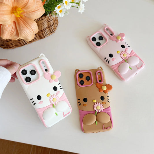 Hello Kitty Flower iPhone Case