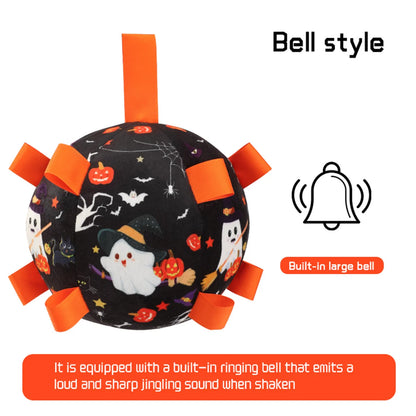 Interactive Soccer Ball Plush Dog Toy