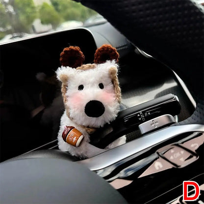Cute Reindeer Dog Gear Shift Ornament