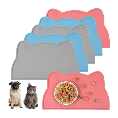 Food Silicone Cat Mat Anti-Dirty