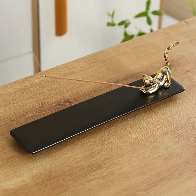 Home Decor Incense Cute Cat