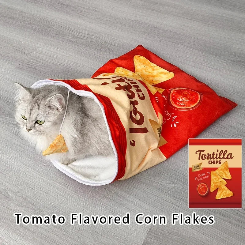 Gourmet Pattern Designs Cat Tunnel Toy