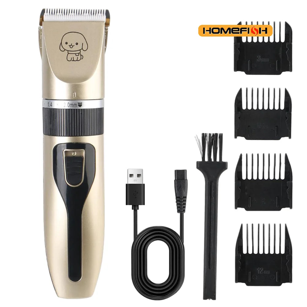 Rechargeable Pet Hair Clipper Kit