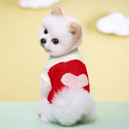 Knitted Dog Sweater