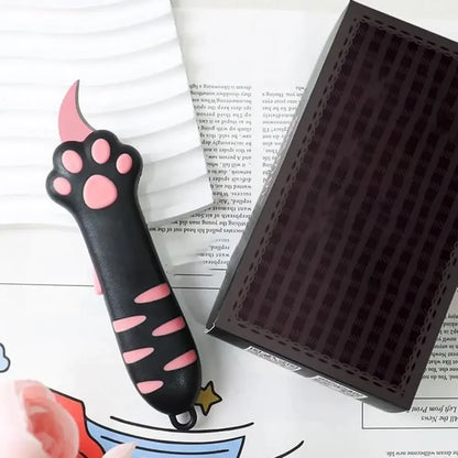 Cute Cat Paw Box Cutter
