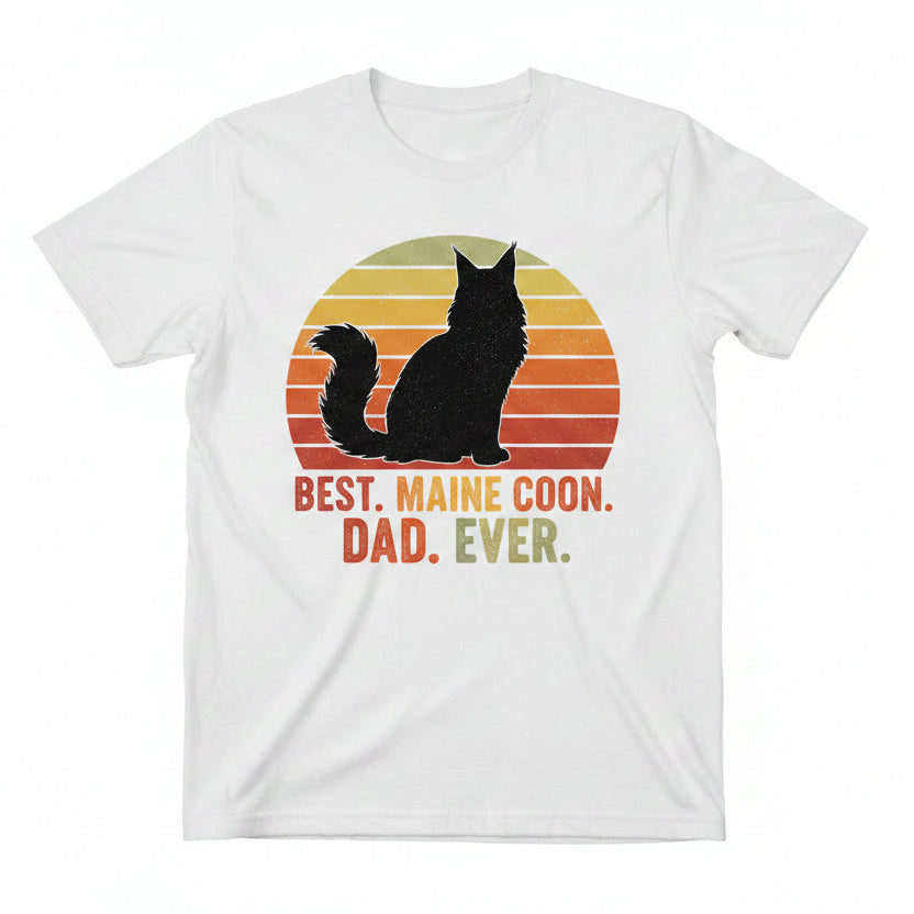 Maine Coon Dad Graphic Shirt