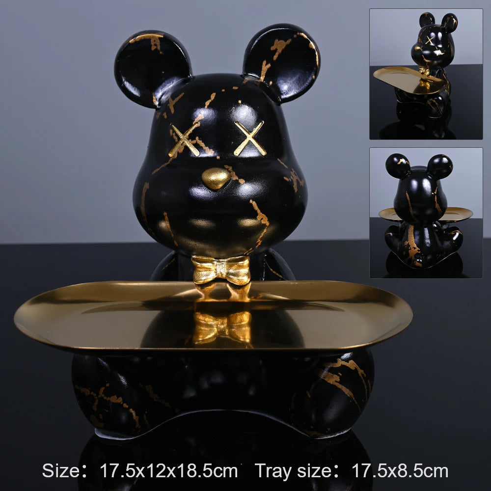 Bear Sculpture Catch-All Tray
